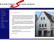 Tablet Screenshot of elektro-schumm.de